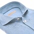 John Miller Plain Cotton-Linen Blend Overhemd Midden Blauw
