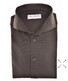 John Miller Plain Hyperstretch Comfort Shirt Overhemd Donker Bruin