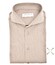 John Miller Plain Hyperstretch Comfort Shirt Overhemd Licht Bruin