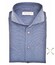 John Miller Plain Hyperstretch Comfort Shirt Overhemd Midden Blauw
