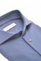 John Miller Plain Hyperstretch Comfort Shirt Overhemd Midden Blauw