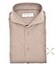 John Miller Plain Hyperstretch Comfort Shirt Overhemd Midden Bruin