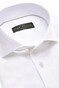 John Miller Plain Jersey Cotton Stretch Overhemd Wit