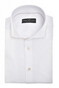 John Miller Plain Jersey Cotton Stretch Overhemd Wit