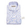 John Miller Plain Weave Dot Tailored Fit Overhemd Licht Blauw