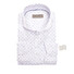 John Miller Plain Weave Dot Tailored Fit Overhemd Wit