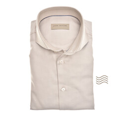 John Miller Sand Fine Structure Shirt
