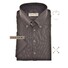 John Miller Short Sleeve Button-Down Hyperstretch Polo Donker Bruin