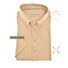 John Miller Short Sleeve Button-Down Hyperstretch Polo Licht Bruin