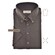 John Miller Short Sleeve Button-Down Hyperstretch Poloshirt Dark Brown Melange