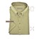 John Miller Short Sleeve Button-Down Hyperstretch Poloshirt Light Green