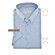 John Miller Short Sleeve Button-Down Hyperstretch Poloshirt Mid Blue