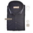 John Miller Short Sleeve Button-Down Solid Color Jersey  Polo Donker Blauw