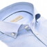 John Miller Short Sleeve Button-Down Solid Color Jersey  Polo Licht Blauw