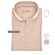 John Miller Short Sleeve Button-Down Solid Color Jersey Polo Licht Bruin
