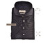 John Miller Short Sleeve Slim Stretch Polo Zwart