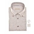 John Miller Slim Button-Down Cotton Flanel Overhemd Licht Bruin