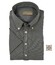 John Miller Slim Casual Button Down Short Sleeve Hyperstretch Polo Midden Grijs