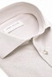 John Miller Slim Cotton Jersey Stretch Overhemd Licht Grijs