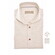 John Miller Slim Faux-Uni Flanel Cutaway Collar Overhemd Antiekwit