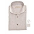 John Miller Slim Faux-Uni Flanel Cutaway Collar Overhemd Licht Bruin