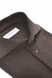 John Miller Slim-Fit Hyperstretch Overhemd Donker Bruin