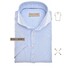 John Miller Slim-Fit Hyperstretch Short Sleeve Button-Polo Licht Blauw
