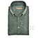 John Miller Slim-Fit Hyperstretch Short Sleeve Overhemd Midden Groen