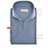 John Miller Slim-Fit Hyperstretch Short Sleeve V-Polo Midden Blauw