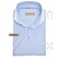 John Miller Slim-Fit Hyperstretch Short Sleeve V-Polo Polo Licht Blauw