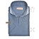 John Miller Slim-Fit Hyperstretch Short Sleeve V-Polo Polo Midden Blauw