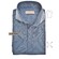 John Miller Slim-Fit Hyperstretch Short Sleeve Zip-Polo Polo Midden Blauw