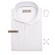 John Miller Slim-Fit Hyperstretch Short Sleeve Zip-Polo Polo Wit