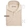 John Miller Slim-Fit Hyperstretch Short Sleeve Zip-Polo Polo Zand