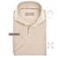 John Miller Slim-Fit Hyperstretch Short Sleeve Zip-Polo Zand