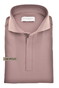 John Miller Slim Hyperstretch Long Sleeve Zip Collar Polo Donker Roze