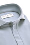 John Miller Slim Hyperstretch Long Sleeve Zip Collar Polo Midden Blauw Melange