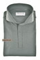 John Miller Slim Hyperstretch Long Sleeve Zip Collar Polo Midden Grijs