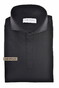 John Miller Slim Hyperstretch Long Sleeve Zip Collar Polo Zwart