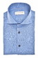 John Miller Slim Near Solid Color Linen Shirt Mid Blue