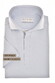 John Miller Slim Plain Hyperstretch Short Sleeve Zip Collar Polo Licht Blauw Melange
