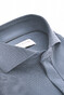 John Miller Slim Plain Hyperstretch Short Sleeve Zip Collar Polo Midden Blauw