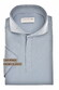 John Miller Slim Plain Hyperstretch Short Sleeve Zip Collar Polo Midden Blauw Melange