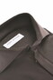 John Miller Slim Plain Hyperstretch Short Sleeve Zip Collar Poloshirt Dark Brown Melange