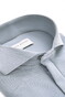 John Miller Slim Plain Hyperstretch Short Sleeve Zip Collar Poloshirt Mid Blue Melange