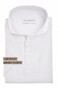 John Miller Slim Plain Hyperstretch Short Sleeve Zip Collar Poloshirt White