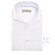 John Miller Slim Solid Color Cotton Blend 360 Stretch Overhemd Wit