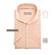 John Miller Slim Solid Color Short Sleeve Tricot Polo Pastel Oranje