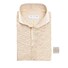 John Miller Slim Subtle Texture Luxury Cotton Silk Tricot Overhemd Sandy