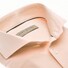 John Miller Slim Uni Color Cutaway Collar Tricot Overhemd Pastel Oranje